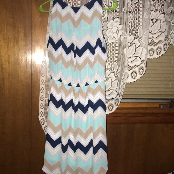 Chevron dress worn a few times - Picture 2 of 3